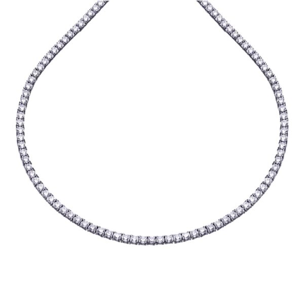 Zirkonprytt halsband