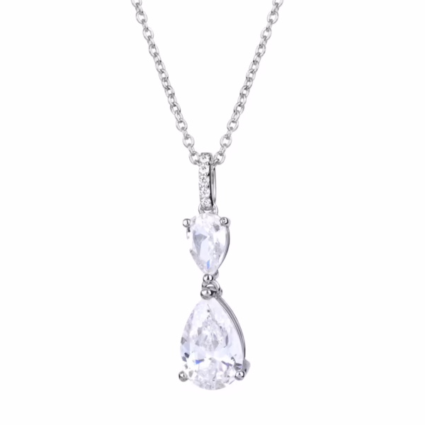 Silverhalsband med hänge