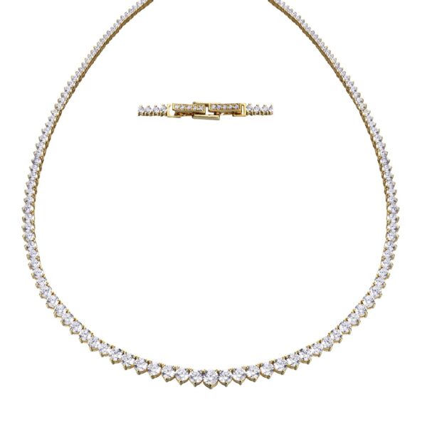 Zircons necklace + extender