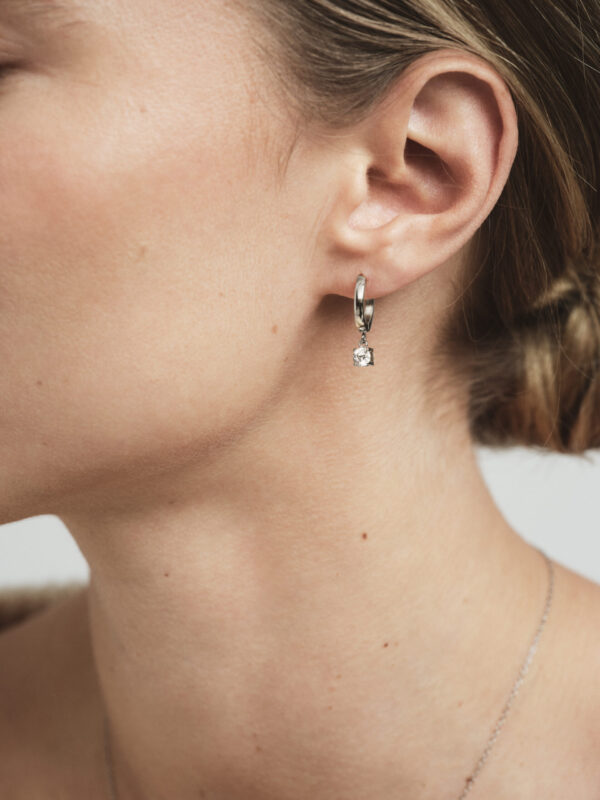 Jolie Silver Hoops - Bild 4