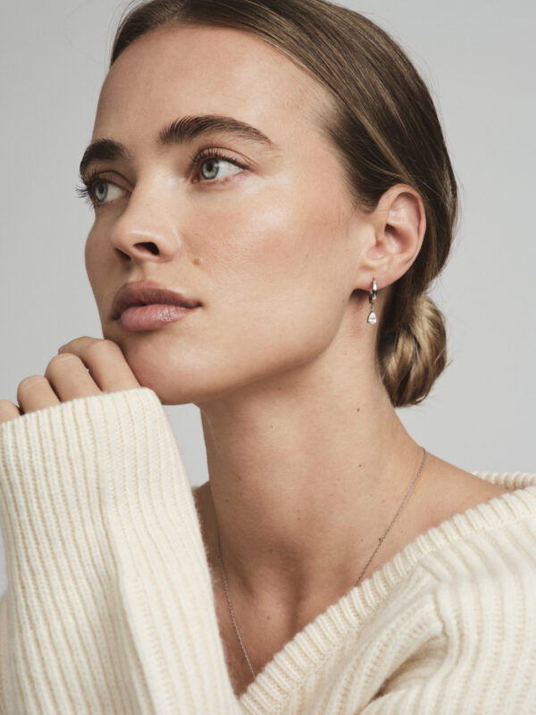 Belle Silver Hoops - Bild 4