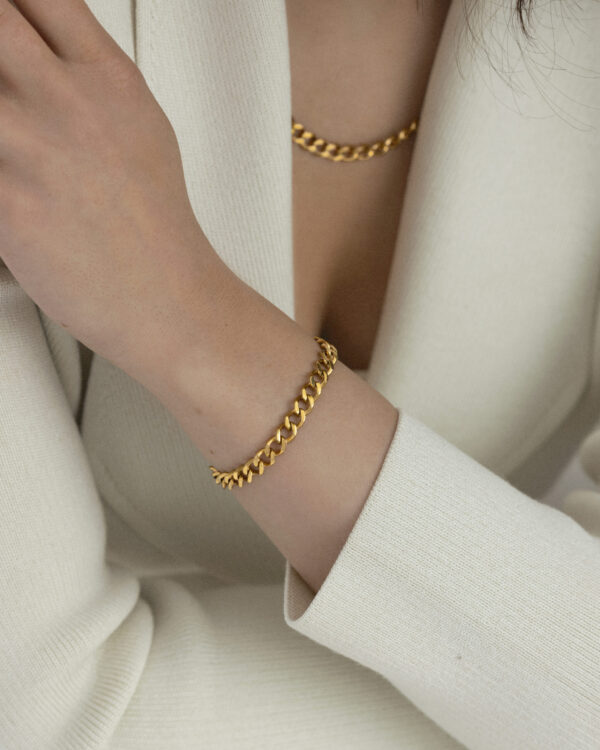 Curb Chain Bracelet - Bild 2