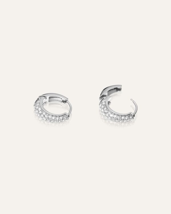 Pavé Precious Small Hoops - Bild 5