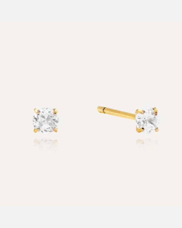 Jolie Gold Small Studs - Bild 3