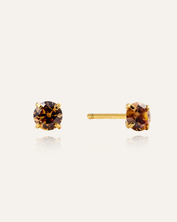 Jolie Gold Medium Studs - Bild 3