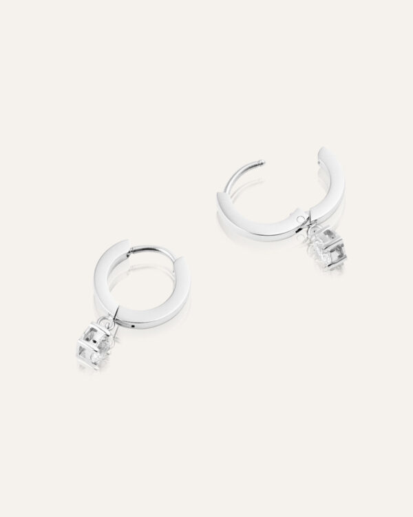 Jolie Silver Hoops - Bild 3