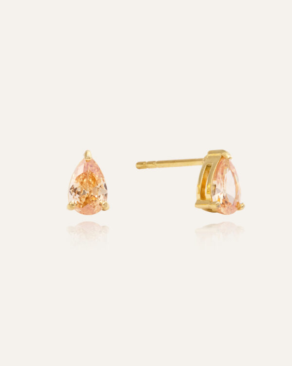 Belle Gold Medium Studs - Bild 5