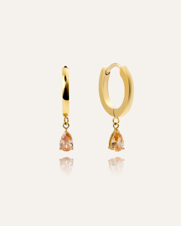 Belle Gold Hoops - Bild 2
