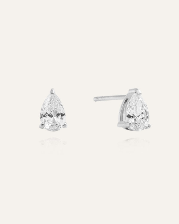 Belle Silver Medium Studs