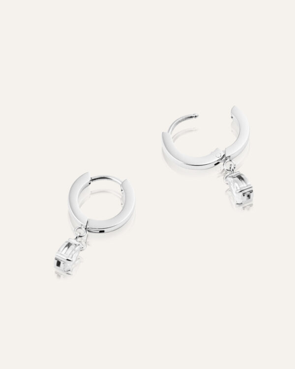 Belle Silver Hoops - Bild 2
