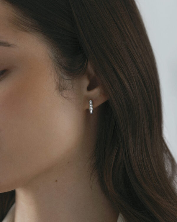Pavé Everyday Small Hoops - Bild 6