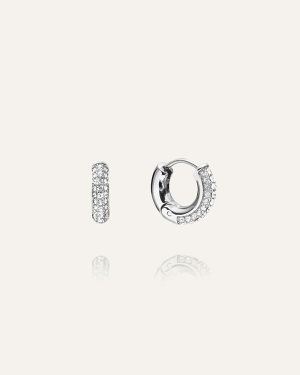 Pavé Everyday Small Hoops - Bild 5