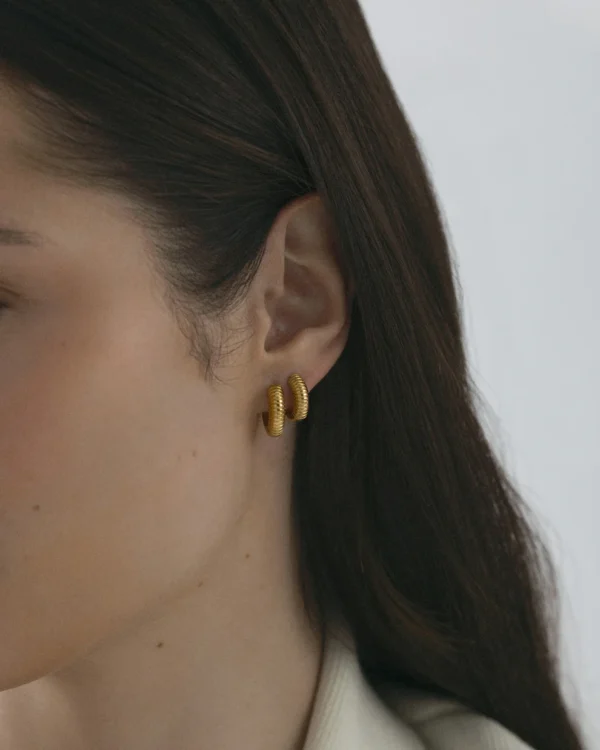 Ribbed Hoops Medium - Bild 5