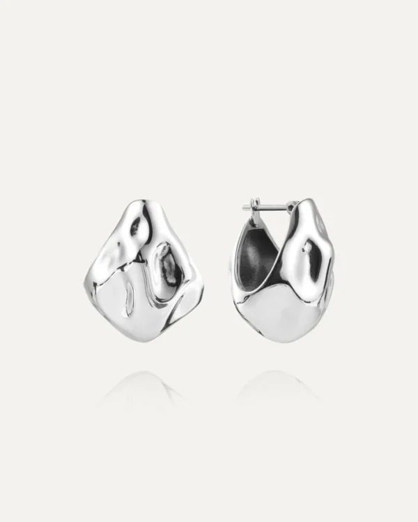 Wavy Bolded Drop Earring - Bild 4