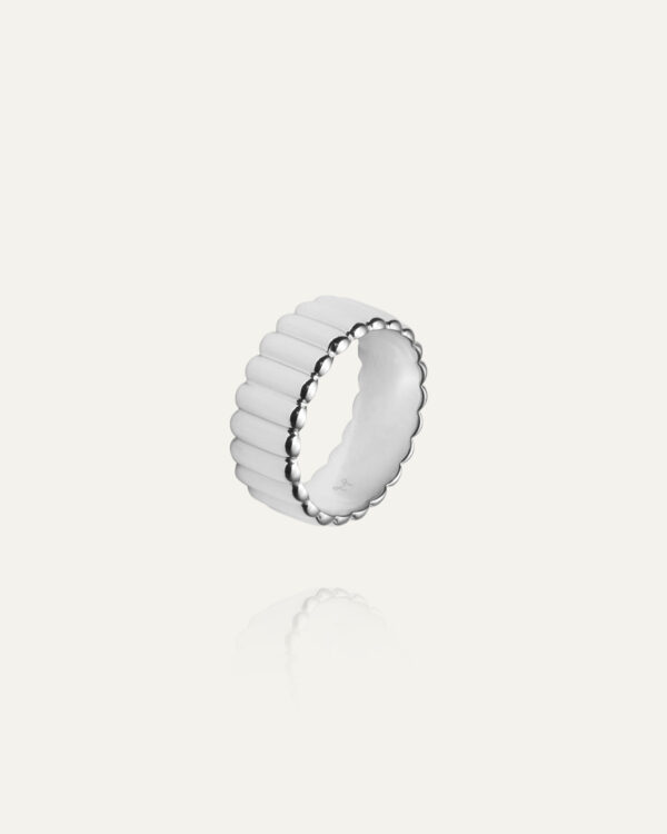 Chic Ribbed Ring - Bild 5