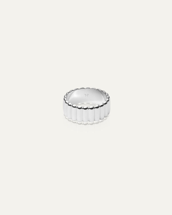 Chic Ribbed Ring - Bild 4