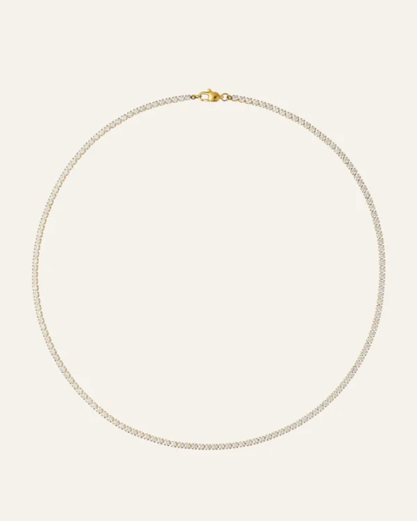 Shiny Tennis Necklace