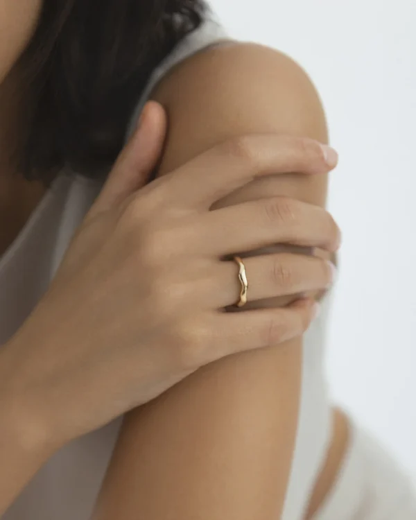 Wavy Petite Ring - Bild 2