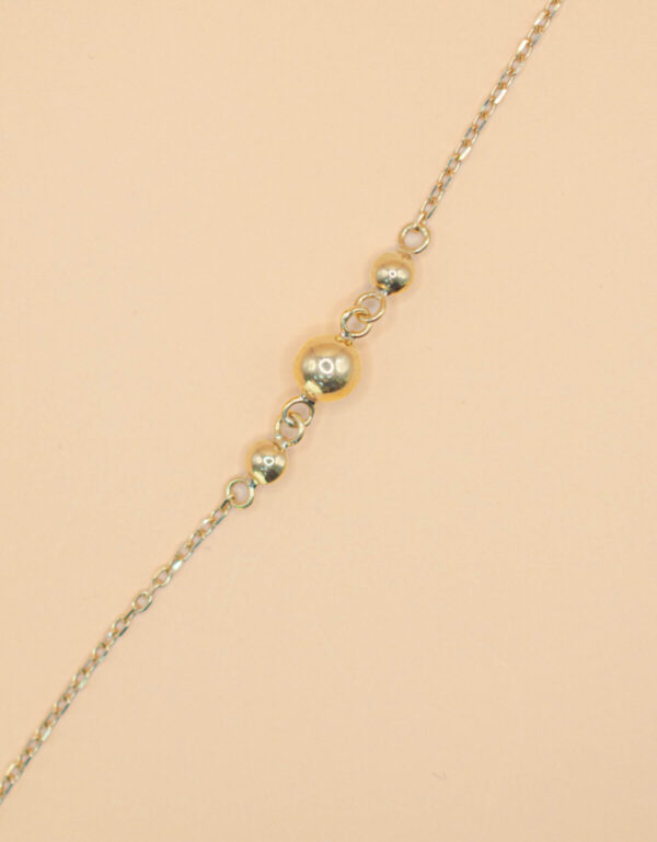 Ankar armband med kulor