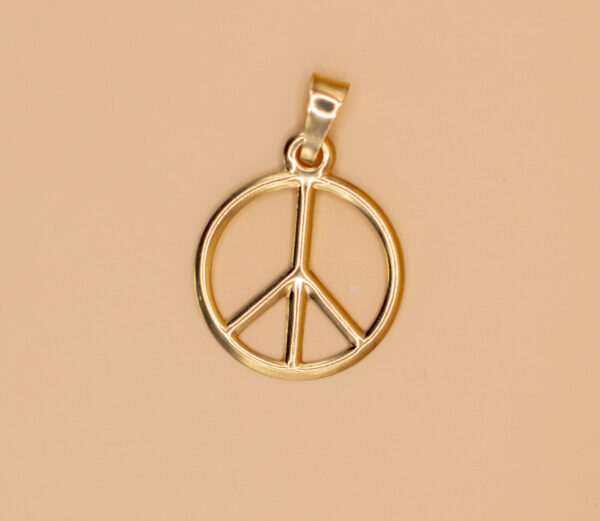 Peace symbol hänge