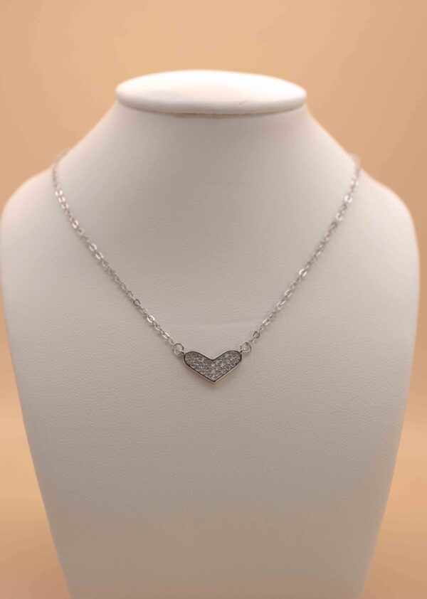 Hjärtformad Halsband