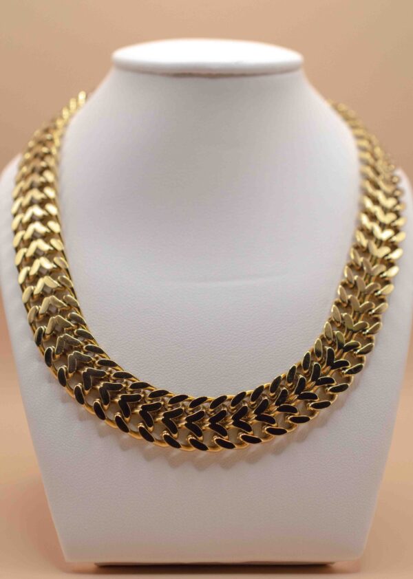 Halsband Guldig