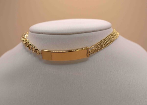 Halsband Guldig