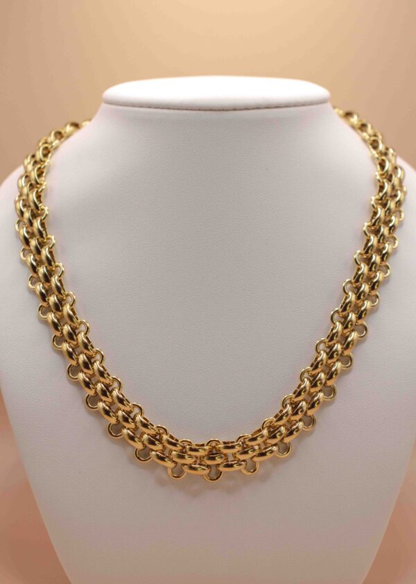 Halsband Guldig