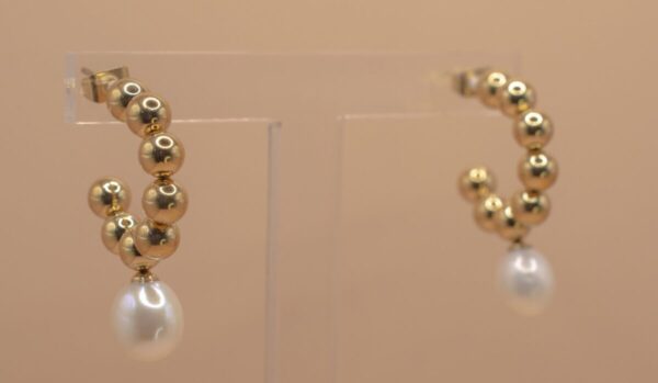 Guldfärgad Örhängen