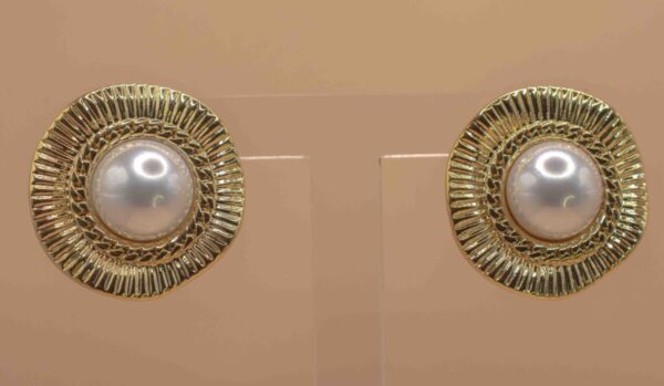 Guldfärgad Örhängen