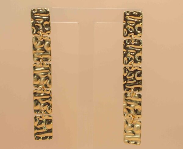 Guldfärgad Örhängen