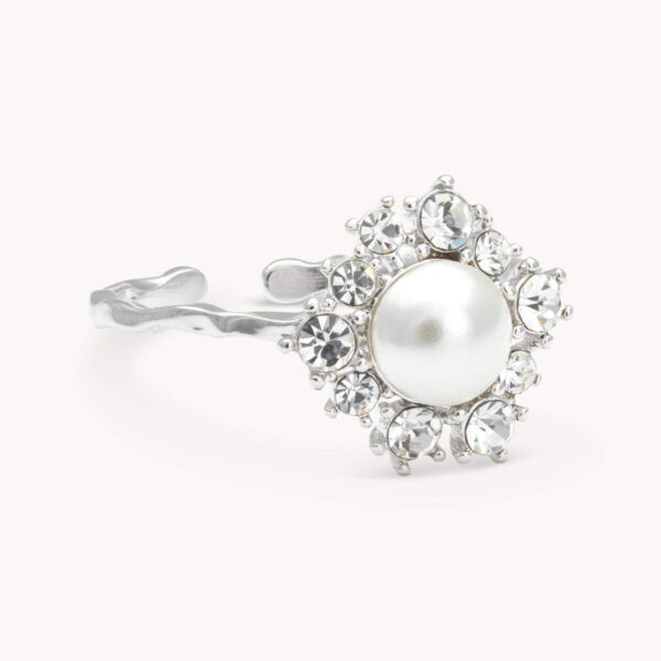 Emily pearl ring - Ivory