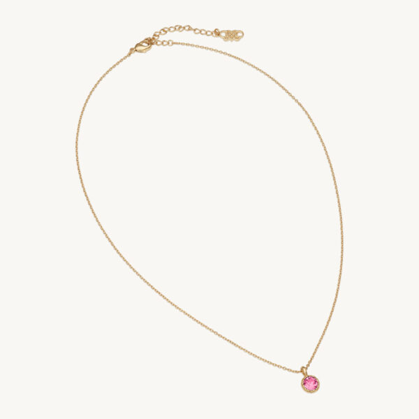 Petite Victoria necklace - Dark rose
