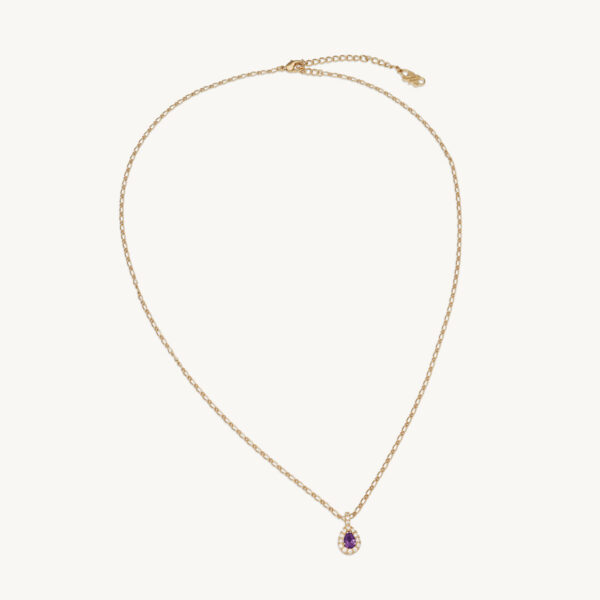 Bianca necklace - Amethyst