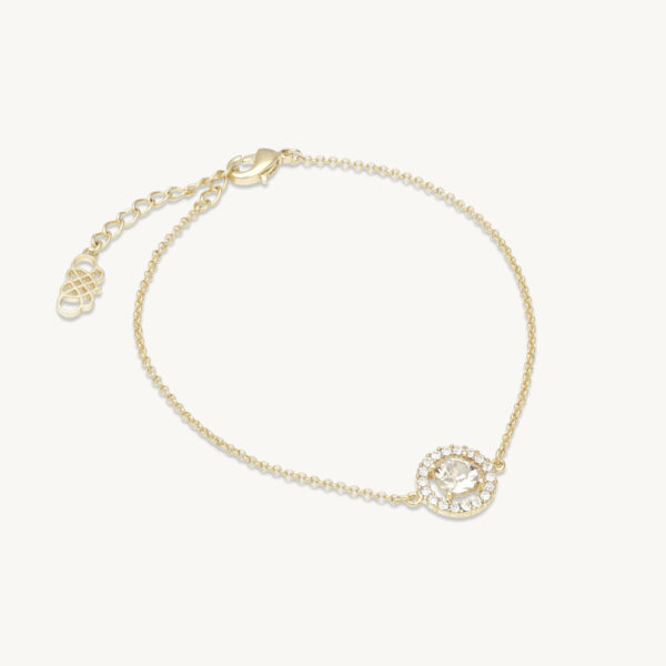 Miss Miranda bracelet - Light silk (gold)