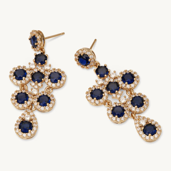 Miss Ophelia earrings - Sapphire