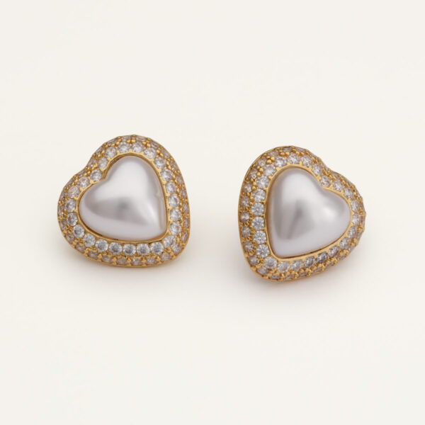Athena earrings - Ivory