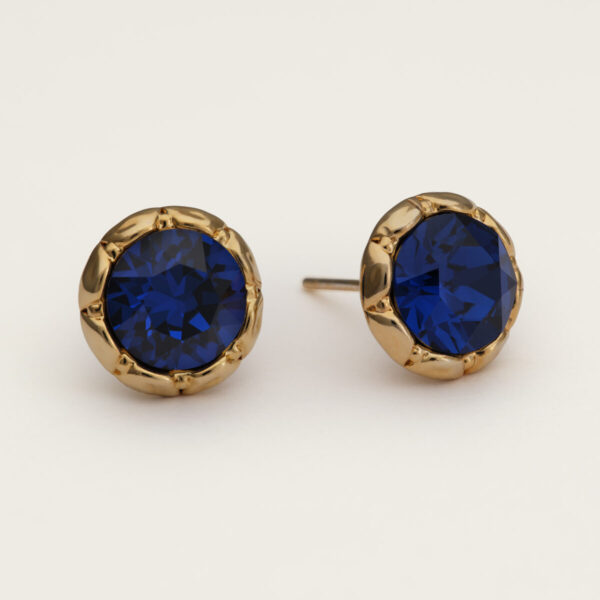 Miss Victoria stud earrings - Nightfall