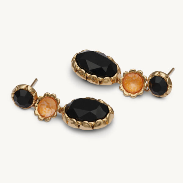 Audrey earrings - Tropical jet