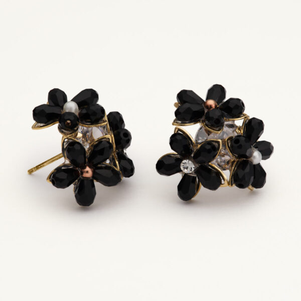 Eugenie earrings - Black