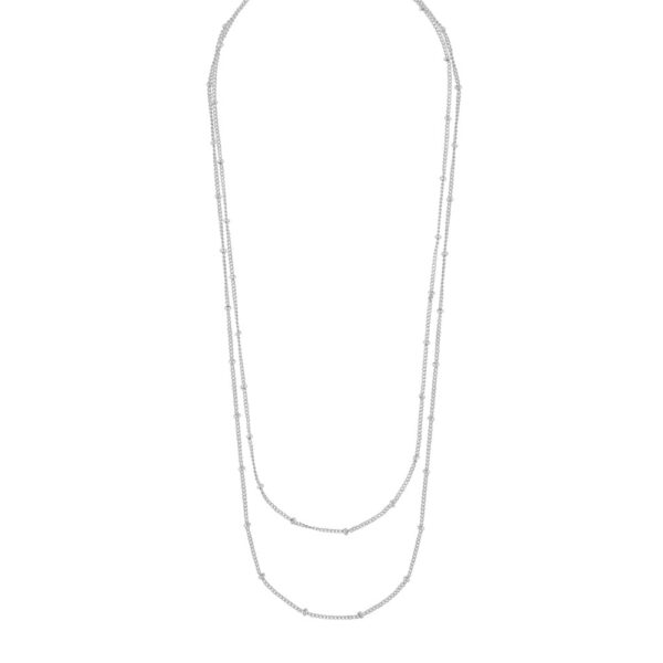 Amsterdam double chain neck 45 plain s - 45 cm