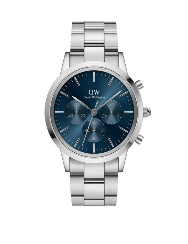 DANIEL WELLINGTON Iconic Chronograph 42 Link S Arctic
