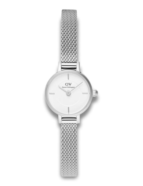 DANIEL WELLINGTON PETITE MINI 19 STERLING S WHITE