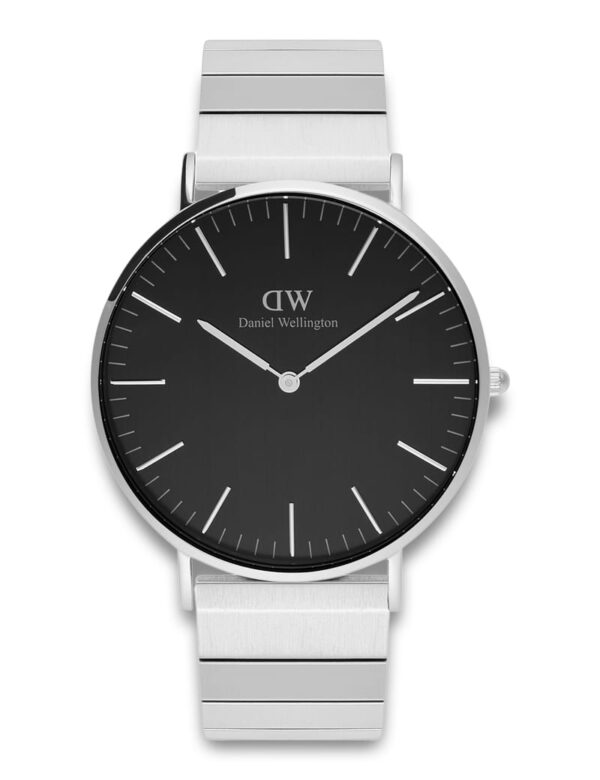 DANIEL WELLINGTON Classic 40 Sterling Piano S Brushed Onyx