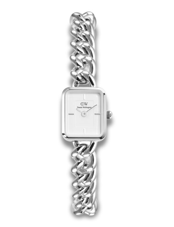 DANIEL WELLINGTON CHAIN WATCH 15,4X18,2MM SILVER