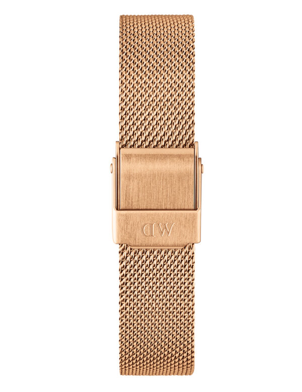 DW LÆNKE PETITE MELROSE 12 MM ROSA GULD