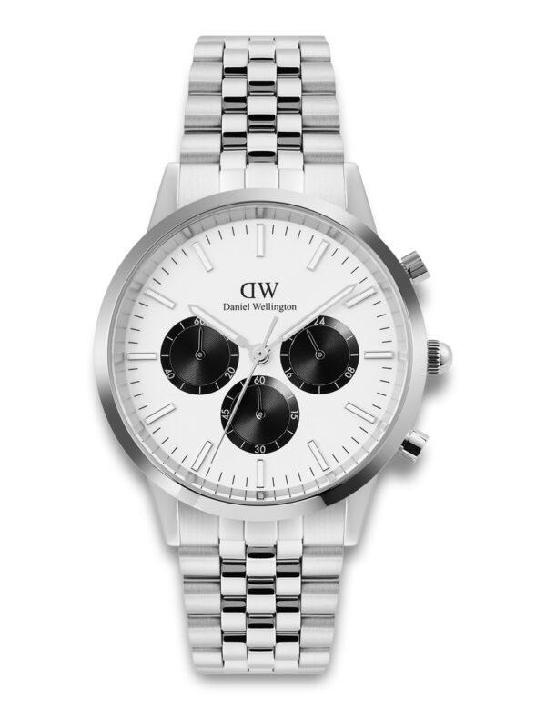 DANIEL WELLINGTON ICONIC CHRONOGRAPH OFF-WHITE PANDA S