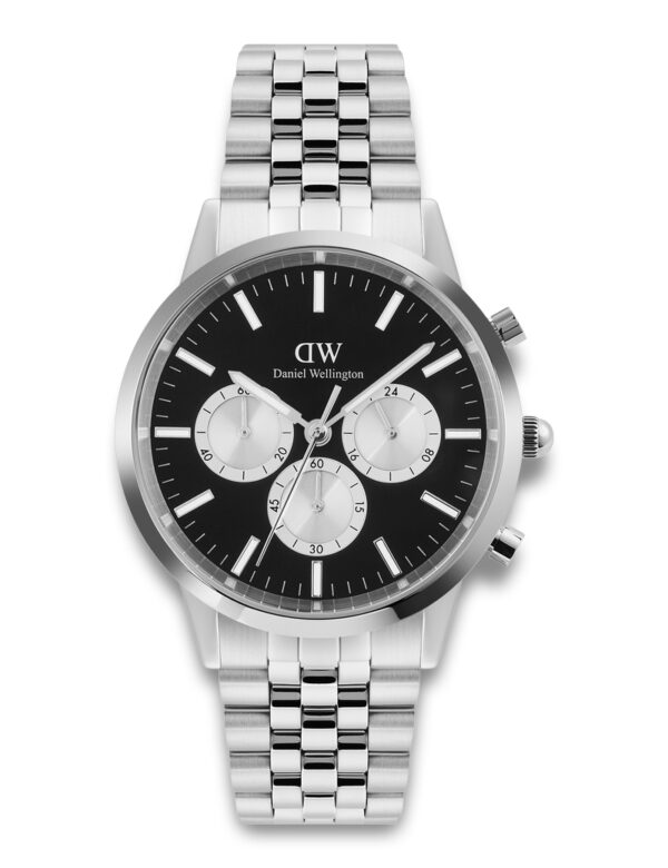 DANIEL WELLINGTON ICONIC CHRONOGRAPH ONYX PANDA S