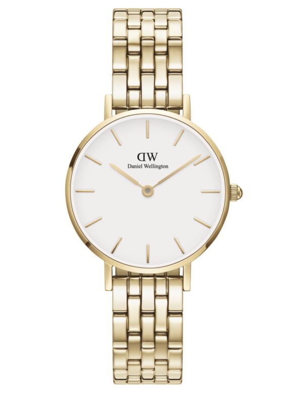 DANIEL WELLINGTON Petite 28 Link Gold