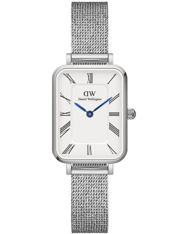 DANIEL WELLINGTON QUADRO Roman 20x26 Sterling S White